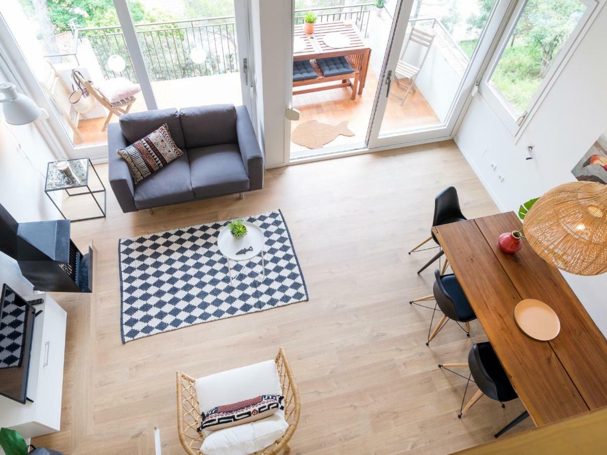 La Vie En Rouge Sa Riera Duplex, Private Parking Leilighet Begur Eksteriør bilde
